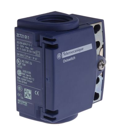 Telemecanique Sensors Telemecanique OsiSense XC Endschalter, 2-polig, Schließer/Öffner, IP66, IP67, Kunststoff, 10A