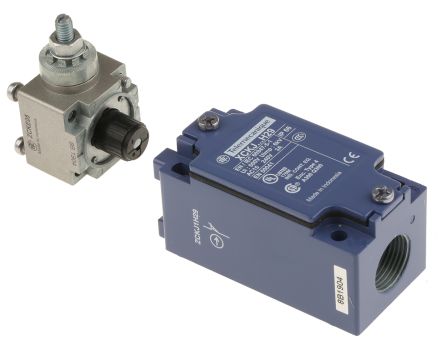 Telemecanique Sensors Telemecanique OsiSense XC Endschalter, Hebel, 1-poliger Wechsler, Schließer/Öffner, IP 66, Zinklegierung, 10A