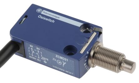Telemecanique Sensors Telemecanique OsiSense XC Endschalter, Stößel, 2-polig, Schließer/Öffner, IP66, IP67, IP68, Zinklegierung, 1,5A
