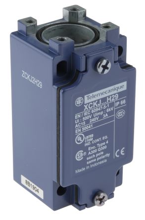 Telemecanique Sensors Final De Carrera OsiSense XC, DP, 2 NA / 2 NC, 240V, 10A, IP65