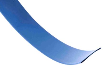 RS PRO Wärmeschrumpfschlauch, Polyolefin Blau, Ø 18mm Schrumpfrate 3:1, Länge 3m
