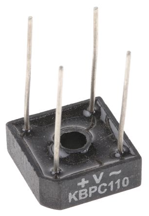 Vishay Brückengleichrichter, 1-phasig 3A 1000V THT 1.1V D 46 4-Pin 10μA Siliziumverbindung
