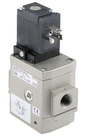 SMC EAV2000, G1/4 Pneumatik-Magnetventil 24V Dc, Magnet/Vorsteuerung/Feder-betätigt