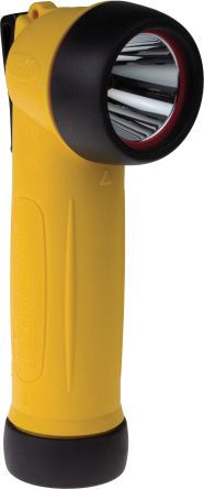 Wolf Safety 充电式LED手电筒, 80 lm, 电池组电池, ATEX, IECEx认证, 黄色