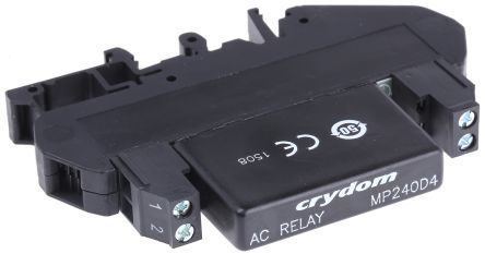 Sensata / Crydom DRA1-MP Halbleiter-Interfacerelais, 4 A Effektivwert Max., DIN-Hutschiene 3 Vdc Min. 280 V Max. / 32V