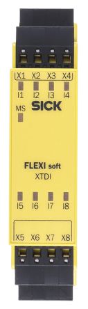 Sick Flexi Soft Eingangsmodul, 24 Vdc, 8 Eingänge / 5 W