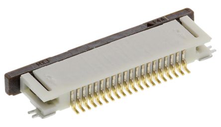 Molex Easy-On, SMD FPC-Steckverbinder, Buchse, 20-polig / 1-reihig, Raster 0.5mm Lötanschluss