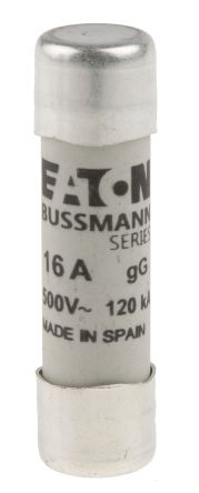 Eaton Cartouche Fusible Bussman, 16A 10 X 38mm 500V C.a.