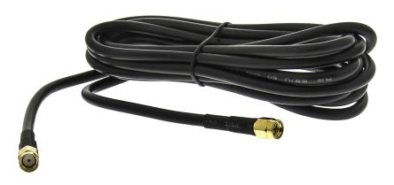 RF Solutions Cable Coaxial RG58, 50 Ω, Con. A: SMA, Macho, Con. B: RP-SMA, Macho, Long. 3m