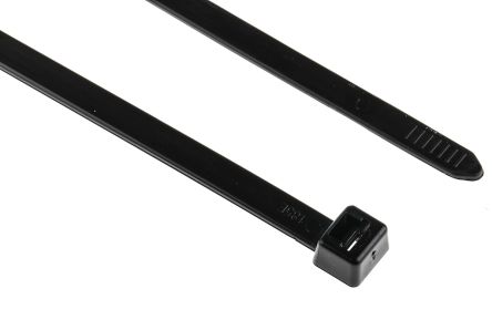 HellermannTyton T120R Nylon 66 Kabelbinder Schwarz 7,6 Mm X 380mm, 100 Stück