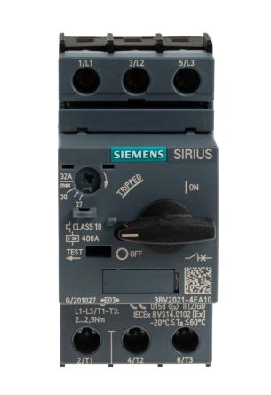 Siemens SIRIUS SZ Motorschutzschalter, 27 → 32 A 690 V 97mm X 45mm