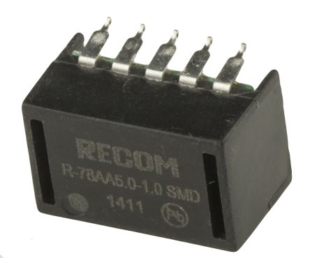 Recom Regolatore Switching, Ingresso 6.5 → 18V Cc, Uscita 5V Cc, 1A