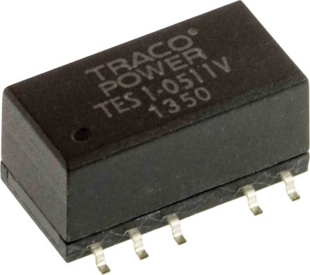 TRACOPOWER TES 1V DC/DC-Wandler 1W 5 V Dc IN, 5V Dc OUT / 200mA 3kV Dc Isoliert