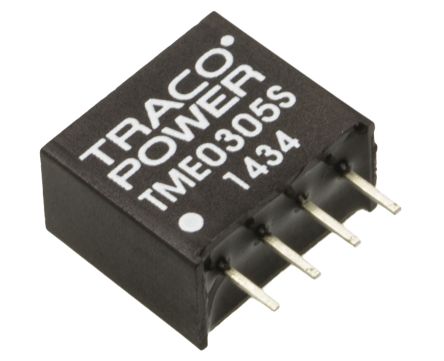 TRACOPOWER TME DC/DC-Wandler 1W 3 V Dc IN, 5V Dc OUT / 200mA 1kV Dc Isoliert