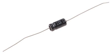 RS PRO 1μF Aluminium Electrolytic Capacitor 63V Dc, Axial, Through Hole
