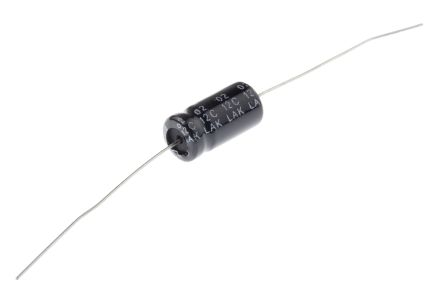 RS PRO 330μF Aluminium Electrolytic Capacitor 16V Dc, Axial, Through Hole