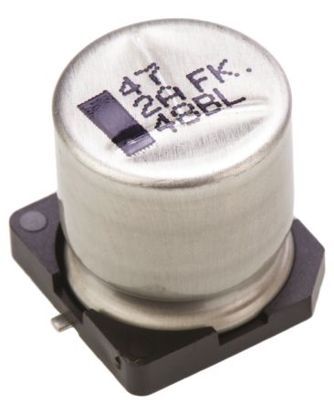 Panasonic Condensateur Série FK SMD, Aluminium électrolytique 47μF, 100V C.c.