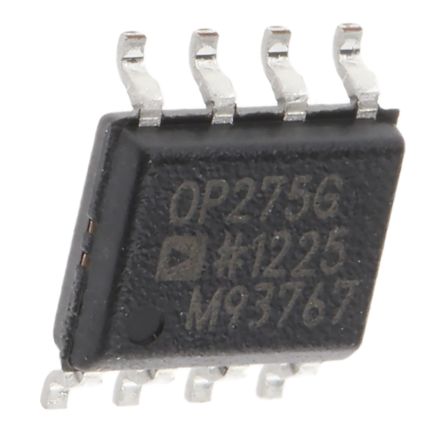 Analog Devices Amplificador Operacional OP275GSZ 9MHZ SOIC, 8 Pines