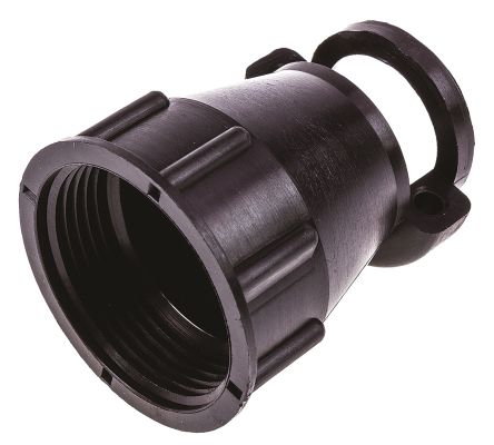 TE Connectivity Black Thermoplastic Cable Clamp, 11.51mm Max. Bundle