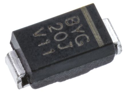 Vishay SMD Ultraschneller Gleichrichter Diode, 600V / 1.5A, 2-Pin DO-214AC (SMA)