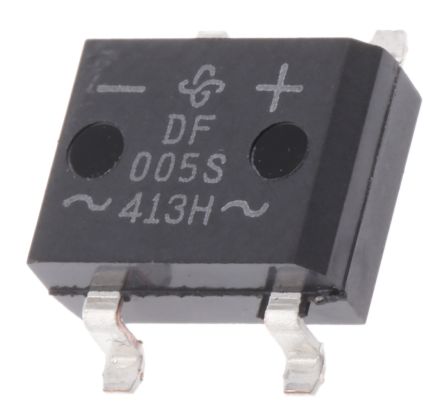 Vishay Brückengleichrichter, 1-phasig 1A 50V SMD 1.1V DFS 4-Pin 5μA