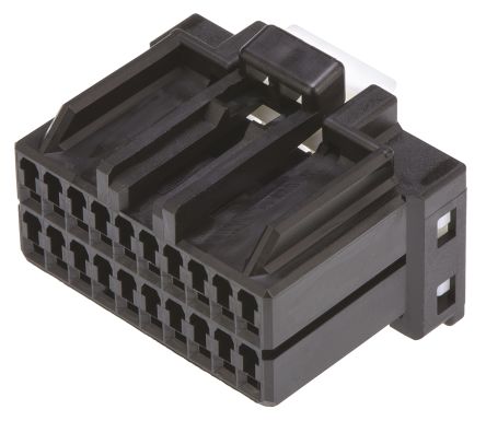 TE Connectivity, MULTILOCK 040 II Male Connector Housing, 2.5mm Pitch, 20 Way, 2 Row
