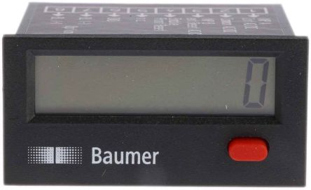 Baumer ISI30 Bidirektional Zähler LCD 8-stellig, Impulse, Max. 12kHz, 10 → 260 V Ac/dc, -9999999 →