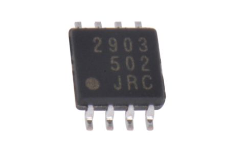 Nisshinbo Micro Devices Komparator NJM2903RB1-TE1, Open Collector 1.5μs 2-Kanal TVSP 8-Pin 3 → 28 V
