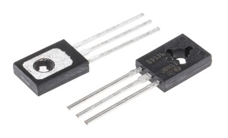 STMicroelectronics Transistor, BD136, PNP -3 A -45 V SOT-32, 3 Pines, Simple