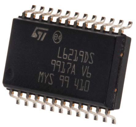 STMicroelectronics Motor Controller E-L6219DS, 0.75A, SOIC, 24-Pin, Schrittmotor, Zweifach-Vollbrücke