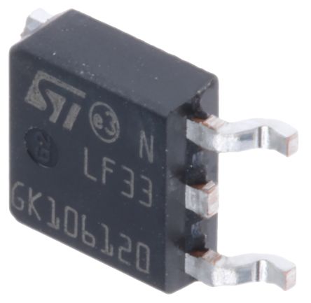 STMicroelectronics Spannungsregler 500mA, 1 Niedrige Abfallspannung DPAK, 3-Pin, Fest