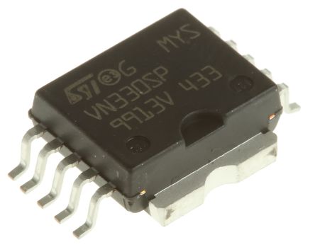 STMicroelectronics Power Switch IC Halbleiterausgang Hochspannungsseite 0.4Ω 45 V Max. 4 Ausg.