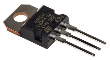 STMicroelectronics PNP Darlington-Transistor 100 V 8 A HFE:750, TO-220 3-Pin Einfach