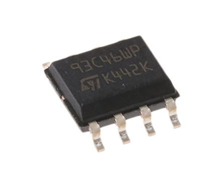 STMicroelectronics 1kbit Serieller EEPROM-Speicher, Serial-Microwire Interface, SOIC, 200ns SMD 128 Wörter X 8 Bit,