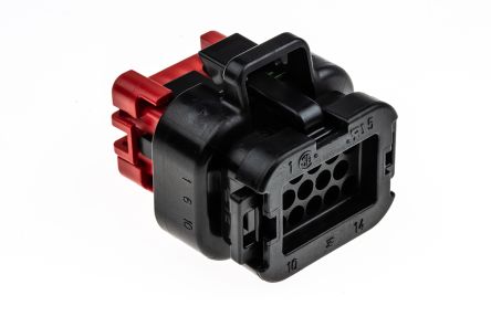 TE Connectivity, AMPSEAL Automotive Connector Plug 14 Way