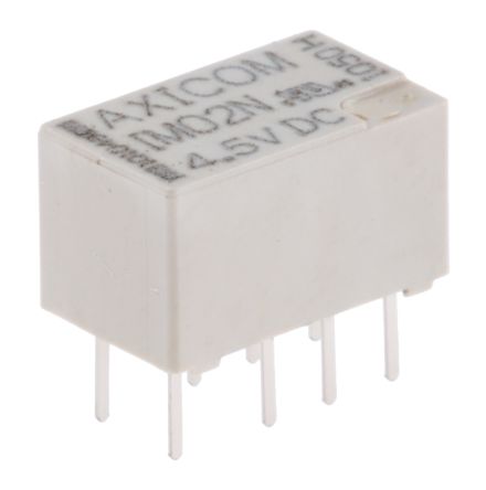 TE Connectivity 信号继电器, IM, 线圈电压4.5V 直流, 双刀双掷, PCB（印刷电路板）安装