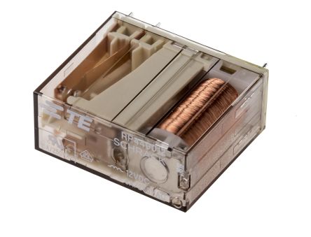 Power Relay 12VDC 8A DPST-NO(29x12.6x25.5) mm THT