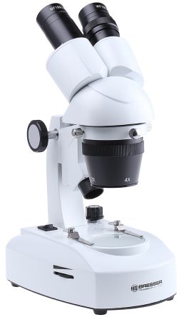 Bresser Microscopio Stereo Ricercatore ICD, 20X, Con Illuminazione