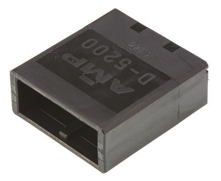 TE Connectivity Dynamic 5000 Leiterplatten-Stiftleiste Gerade, 2-polig / 1-reihig, Raster 10.16mm, Kabel-Platine,