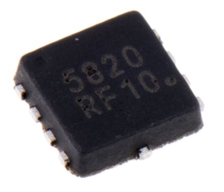 Onsemi MOSFET ON Semiconductor, Canale N, 15 MΩ, 37 A, WDFN, Montaggio Superficiale