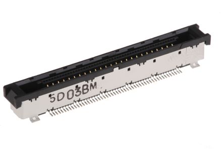 Hirose FX15 Leiterplattenbuchse Gerade 51-polig / 1-reihig, Raster 0.5mm