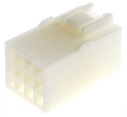 TE Connectivity, AMP Universal Power Female Connector Housing, 3.96mm Pitch, 12 Way, 3 Row