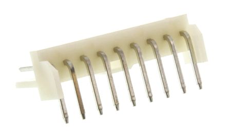 TE Connectivity EI Leiterplatten-Stiftleiste Gewinkelt, 9-polig / 1-reihig, Raster 2.5mm, Kabel-Platine,