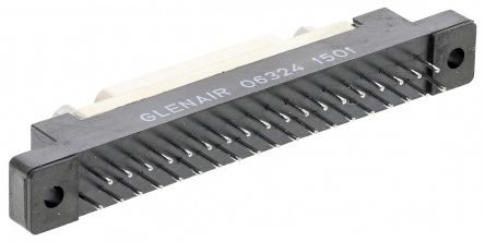Glenair M83513 Sub-D Steckverbinder Stecker, 37-polig / Raster 2.54mm, THT Lötanschluss