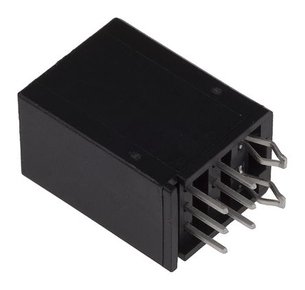 TE Connectivity Conector Macho Para PCB Serie Dynamic 2000 De 6 Vías, 2 Filas, Paso 2.5mm, Para Soldar, Montaje En