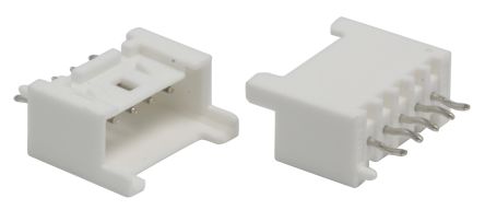 Molex Mini-Lock Leiterplatten-Stiftleiste Gerade, 5-polig / 1-reihig, Raster 2.5mm, Kabel-Platine,