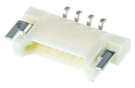 Molex PanelMate Leiterplatten-Stiftleiste Gewinkelt, 4-polig / 1-reihig, Raster 1.25mm, Kabel-Platine,