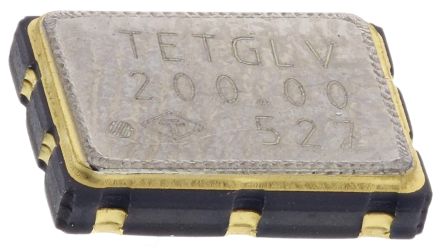 TAITIEN Oscillatore OTETGLVTNF-200.00MHz, 200MHz, ±50ppm LVDS SMD, 6 Pin XO
