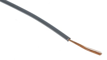 Lapp Einzeladerleitung 0,52 Mm², 20 AWG 100m Grau Ø 2.6mm 2491B