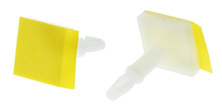 Essentra Leiterplattenhalterung Nylon Abstandshalter Selbstklebend 14.3mm X 23mm, Auflage 12.7 X 12.7mm, Ø 3.18mm Für